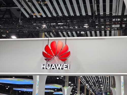 Huawei Sign at MWC 2023