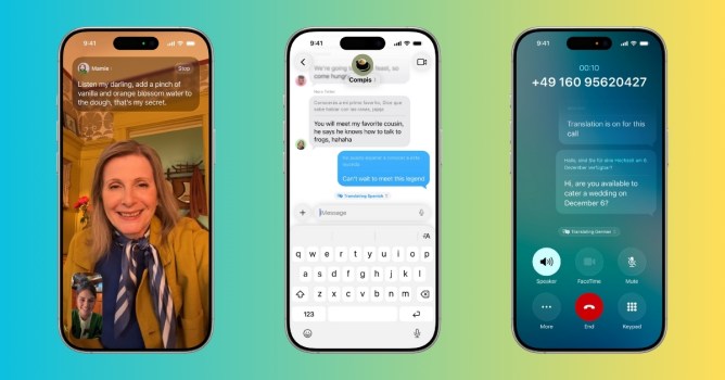 Apple's new translation featured, revealed at WWDC 2025