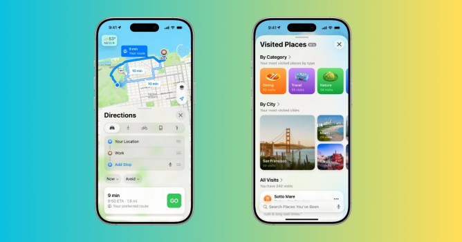 Apple's new Maps features, revealed at WWDC 2025