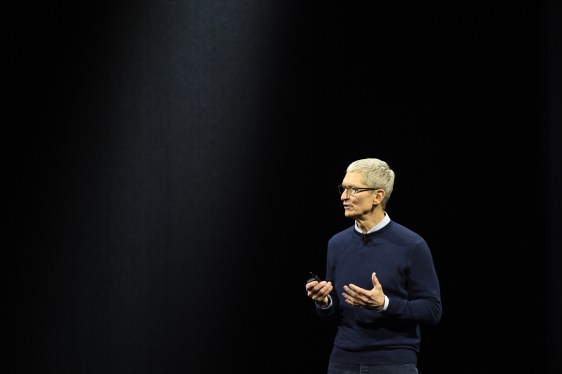 Tim Cook, chief executive officer of Apple
