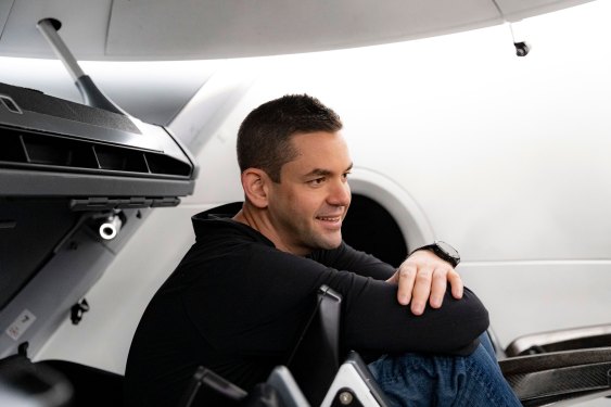 Shift4 Payments CEO and founder Jared Isaacman, the first named member of SpaceX's first all-civilian human launch.