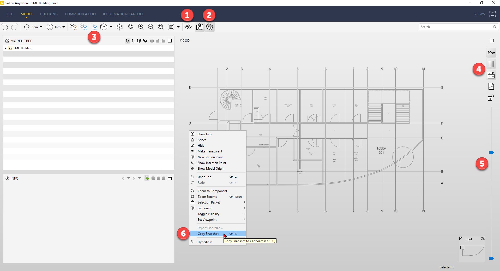 Steps to set up and export a Floor plan