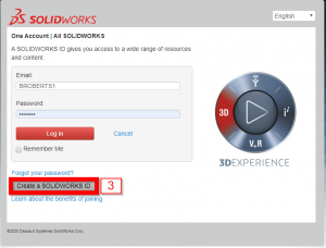 Create a Solidworks ID