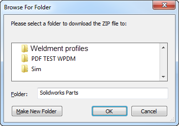 Downloaded solidworks weldment profiles