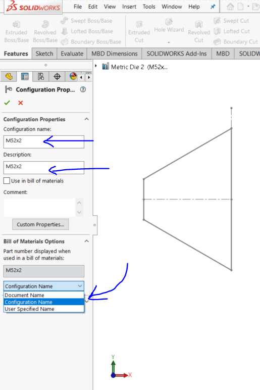 Configuration Properties Panel,