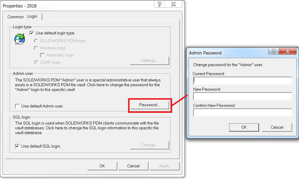 Selecting Password